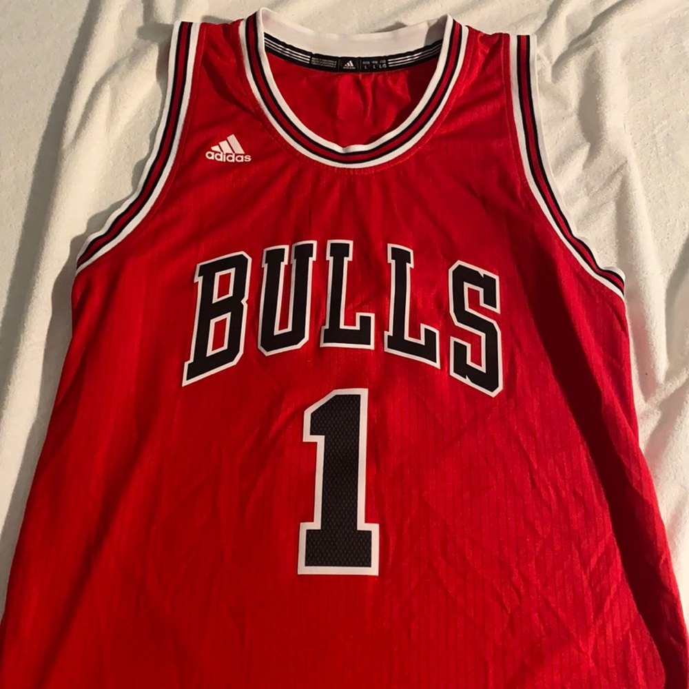 Derrick Rose #1 Chicago Bulls basketball jersey